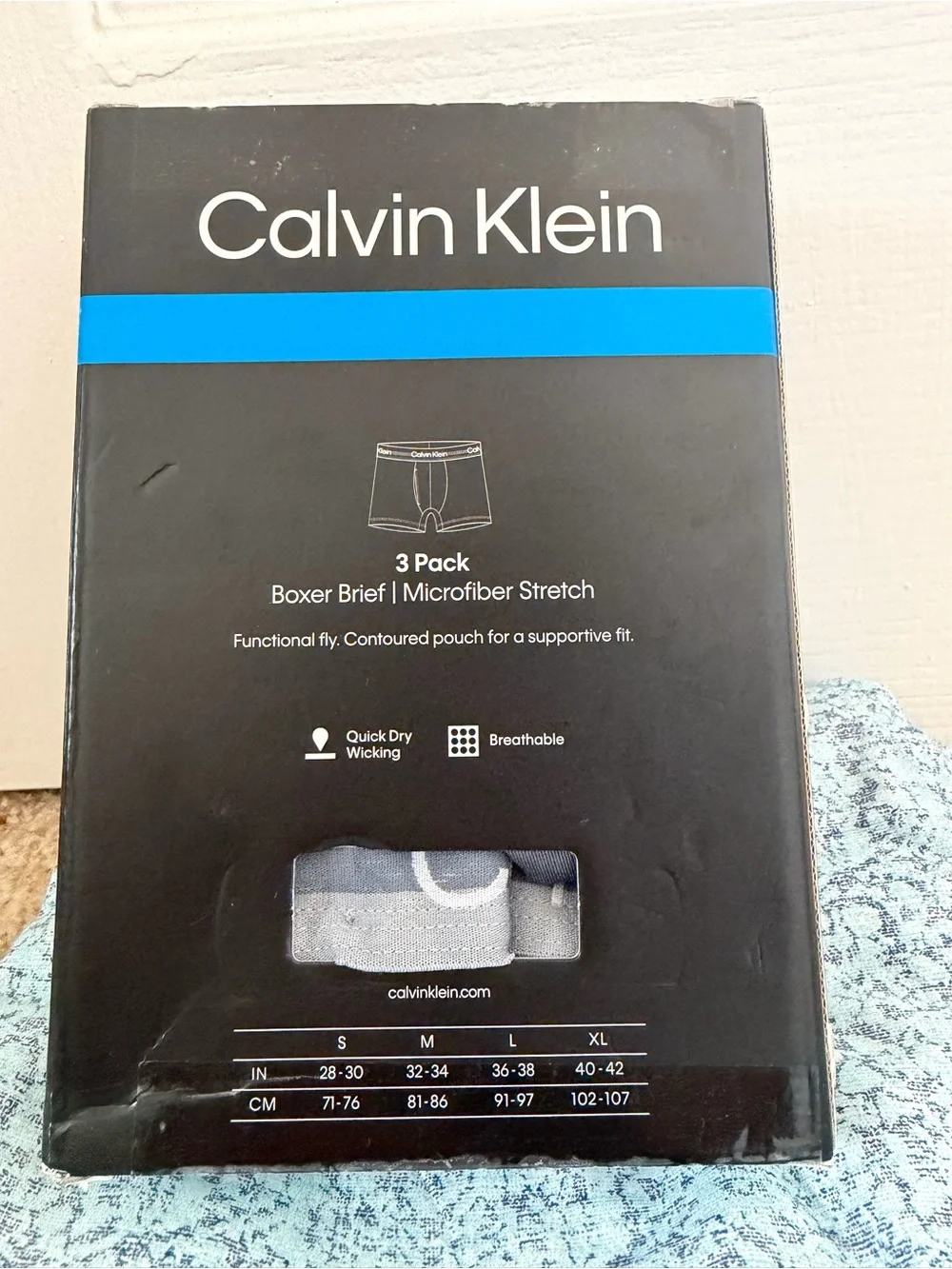 Calvin Klein soft microfiber